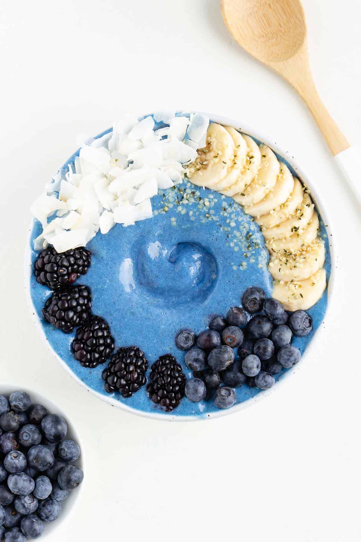 Top 83+ imagen blue smoothie bowl
