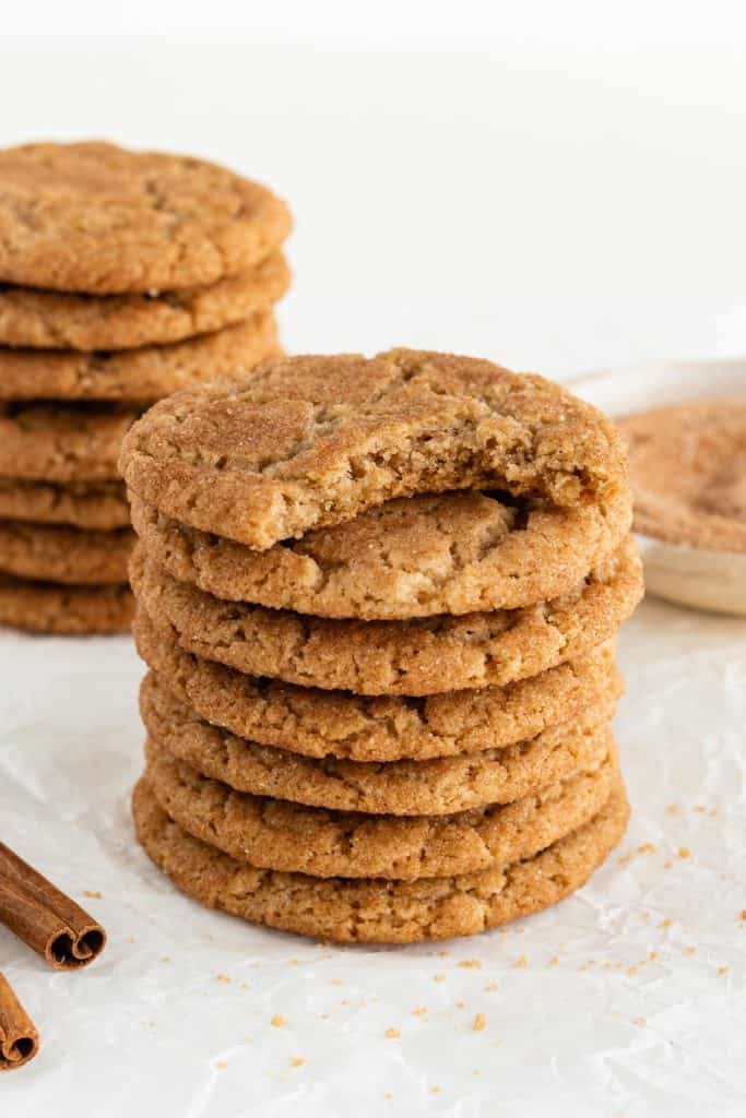 Vegan Snickerdoodle Cookies - Purely Kaylie