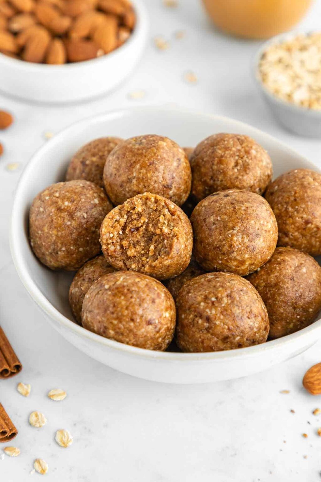 Almond Butter Energy Balls - Purely Kaylie
