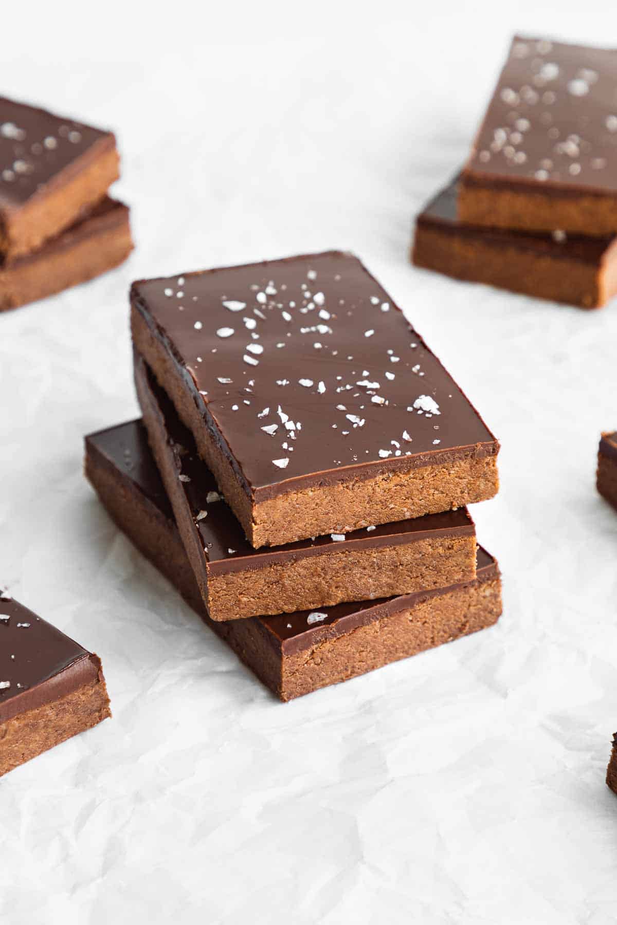 No Bake Chocolate Protein Bars - Purely Kaylie