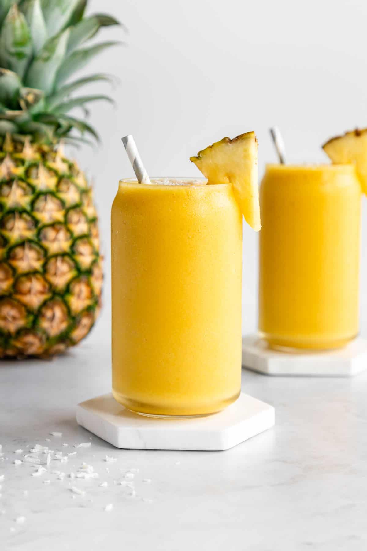 Pineapple Coconut Smoothie - Purely Kaylie