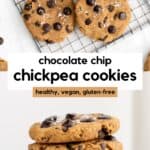 Chickpea Chocolate Chip Cookies - Purely Kaylie