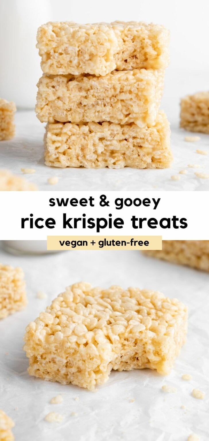 Vegan Rice Krispie Treats - Purely Kaylie